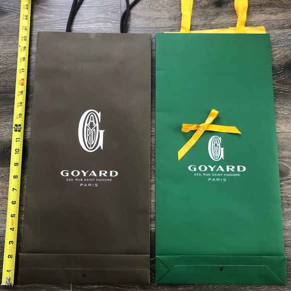 Set of TWO Goyard Shopping Bags